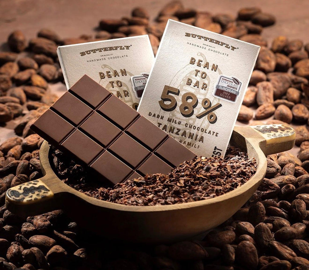 %58 Tanzanya Dark Milk Çikolata