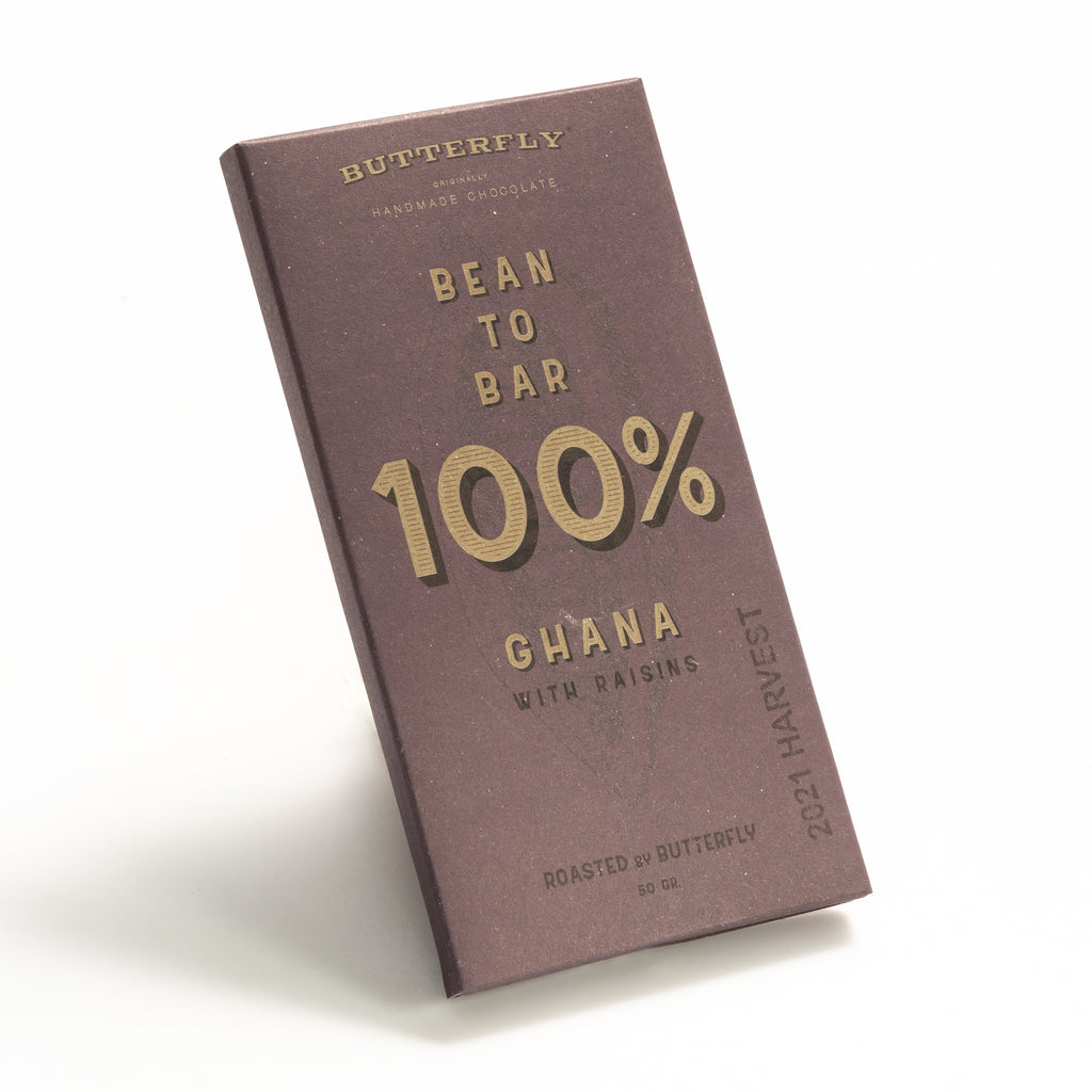 %100 Gana Kuru Üzümlü Bean to Bar