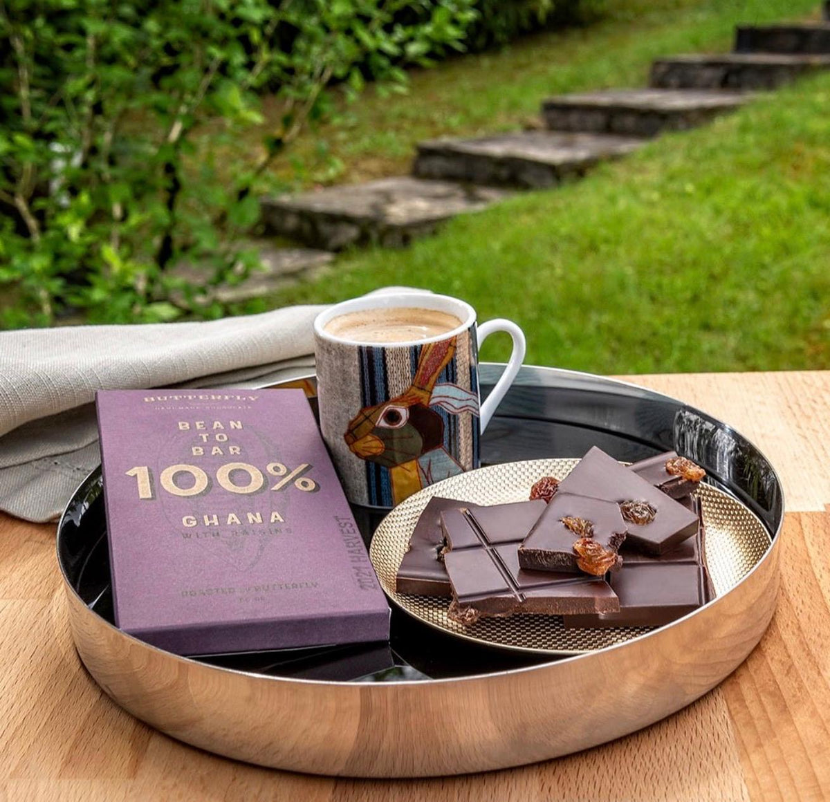 %100 Gana Kuru Üzümlü Bean to Bar