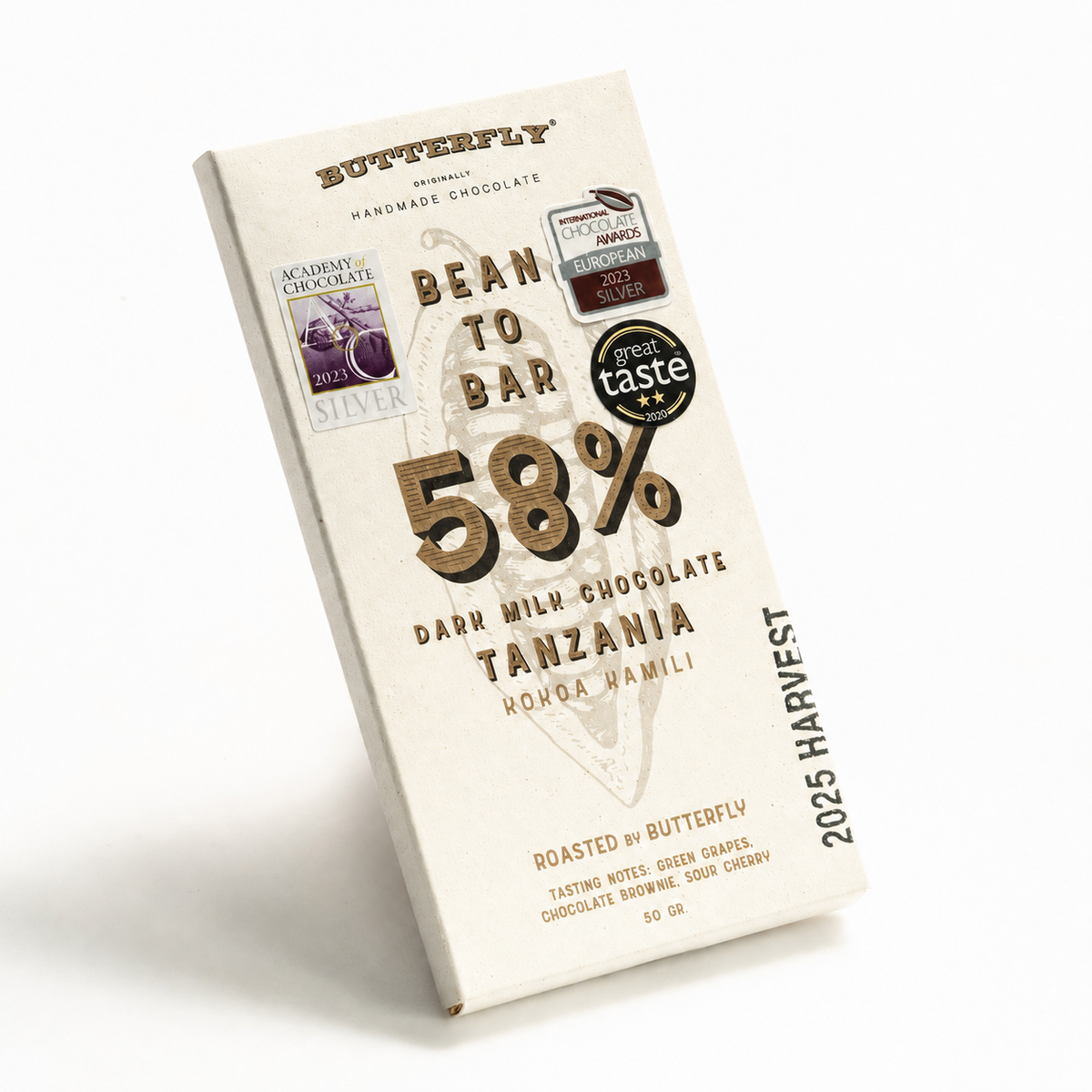%58 Tanzanya Dark Milk Çikolata